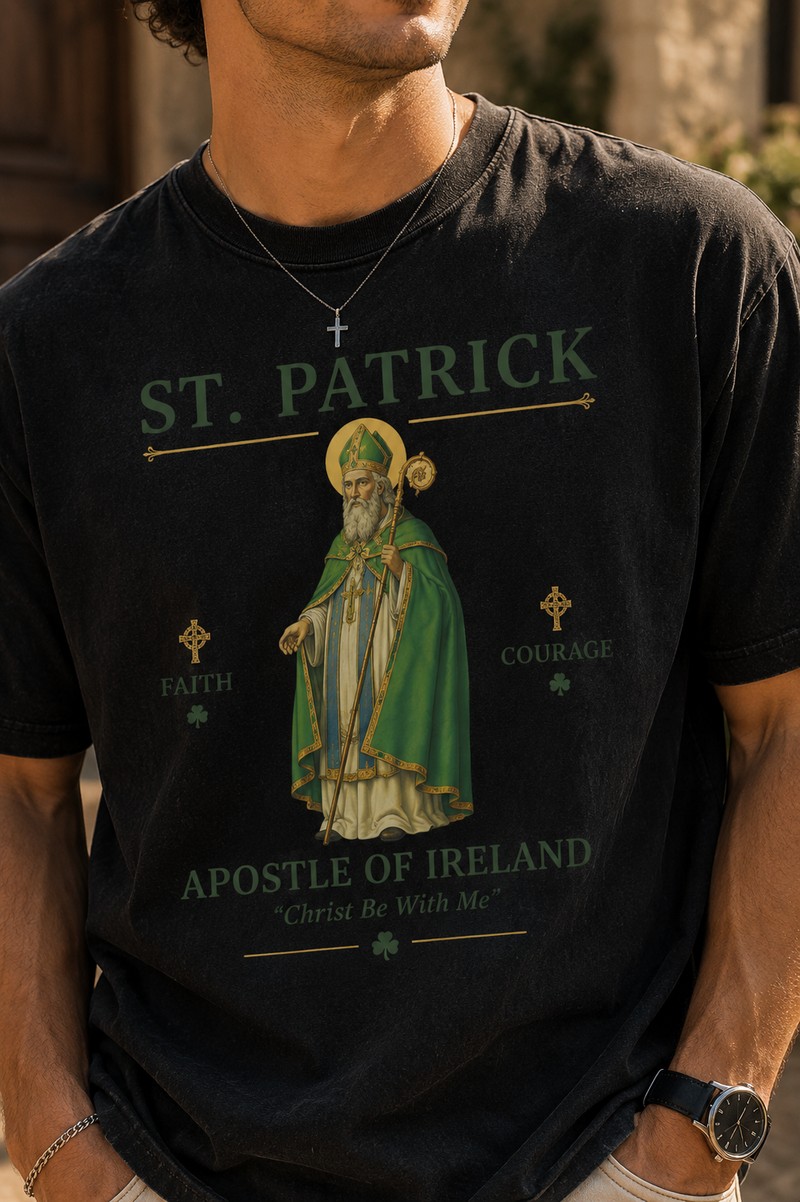 St Patrick T-shirt 1717 — image 1