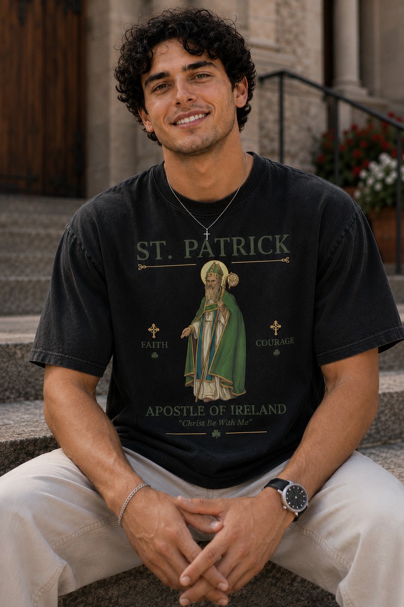 St Patrick T-shirt 1717 — image 2