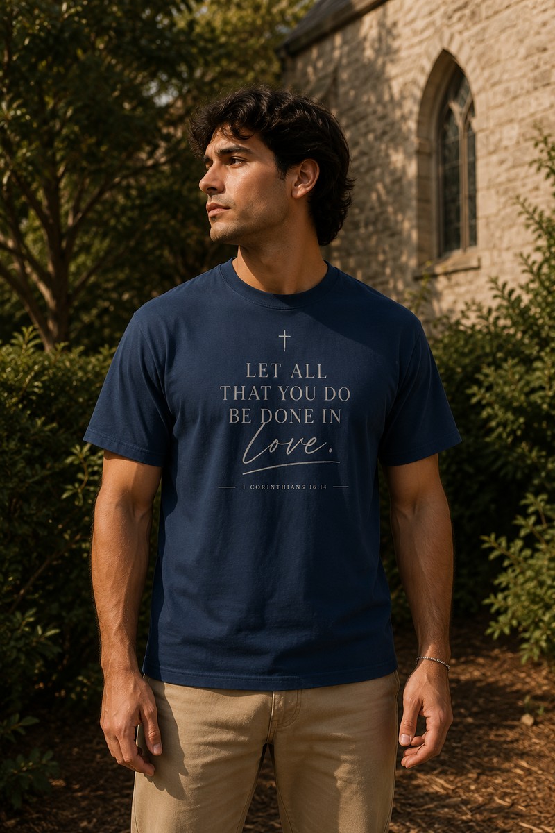 1 CORINTHIANS 16:14 T-shirt 1717 — image 3