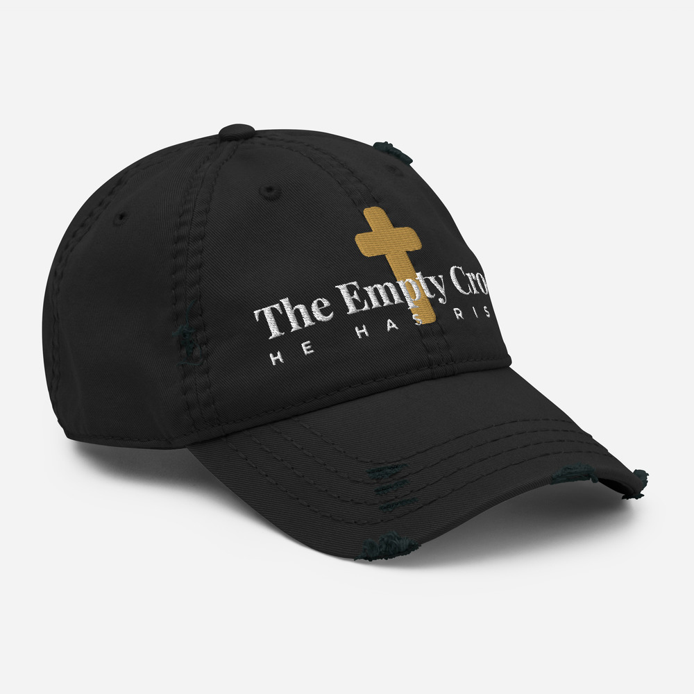 He Has Risen Distressed Hat — image 4